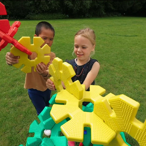 Giant Octoplay 80 Pieces-Calmer Classrooms,Classroom Packs,Dropship,Engineering & Construction,Helps With,Outdoor Toys & Games,Playground,Polydron,Primary Games & Toys,S.T.E.M-Learning SPACE