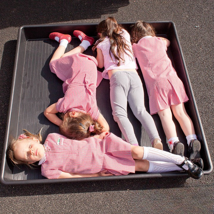 Giant Square Play Tray (1M)-Cosy Direct,Cosy Outdoor,Storage,Trays,Water & Sand Toys,Wellbeing Furniture-Learning SPACE