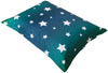 Giant Star Print UV Bean Bag Floor Cushion-AllSensory, Bean Bags, Bean Bags & Cushions, Eden Learning Spaces, Nurture Room, Star & Galaxy Theme Sensory Room, Stock, Teenage & Adult Sensory Gifts, UV Reactive, Wellbeing Furniture-Learning SPACE