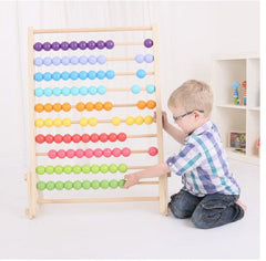 Giant Wooden Abacus-Addition & Subtraction,Baby Maths,Bigjigs Toys,Counting Numbers & Colour,Dropship,Dyscalculia,Early Years Maths,Maths,Maths Toys,Neuro Diversity,Primary Maths,SCOTEXCEL,Stock,Tracking & Bead Frames-Learning SPACE
