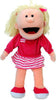 Girl Moving Mouth Hand Puppet-Calmer Classrooms,Calming & Anxiety,communication,Helps With,Imaginative Play,Neuro Diversity,Primary Literacy,Puppets & Theatres & Story Sets,Role Play,Stock-Leah-ICT-2420-Learning SPACE