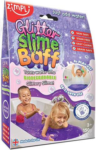 Glitter Slime Baff - 150g-Baby Bath. Water & Sand Toys,Slime,Zimpli Kids-Purple-5837-Purple-Learning SPACE