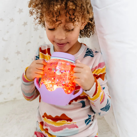 Glo Pals Sensory Jar-Halilit Toys,Sensory Light Up Toys,Visual Sensory Toys-Learning SPACE
