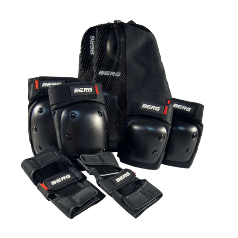 Globber NL 205 - Big 2 Wheeled Foldable Scooter - With Wrist, Elbow, and Knee Pads-Additional Need,Exercise,Globber Scooters,Gross Motor and Balance Skills,Helps With,Ride & Scoot,Ride On's. Bikes & Trikes,Scooters-Learning SPACE