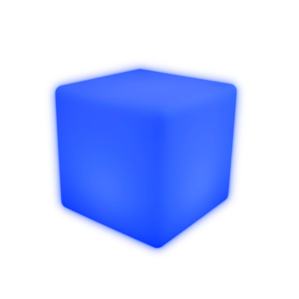 Glow Furniture Collection – LED Colour Changing Range-Immersive Interactive Spaces,Sensory Light Up Toys,Sensory Room Furniture,Sensory Room Lighting,Visual Sensory Toys,Wellbeing Furniture-VAT Exempt-Glow Cube-SJ900-8240-Learning SPACE