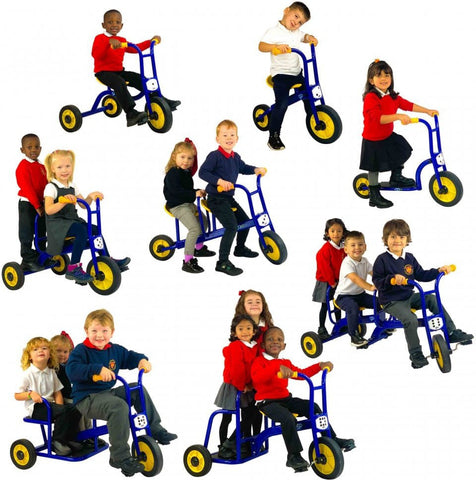 Go Bikes & Trikes Complete Set (8 Bikes)-Additional Need,Baby & Toddler Gifts,Baby Ride On's & Trikes,Balance Bikes,Balancing Equipment,Dropship,Early Years. Ride On's. Bikes. Trikes,Exercise,Gross Motor and Balance Skills,Helps With,Learning Difficulties,Playground Equipment,Ride & Scoot,Ride On's. Bikes & Trikes,Trikes-Learning SPACE