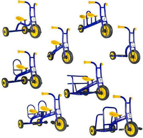 Go Bikes & Trikes Complete Set (8 Bikes)-Additional Need,Baby & Toddler Gifts,Baby Ride On's & Trikes,Balance Bikes,Balancing Equipment,Dropship,Early Years. Ride On's. Bikes. Trikes,Exercise,Gross Motor and Balance Skills,Helps With,Learning Difficulties,Playground Equipment,Ride & Scoot,Ride On's. Bikes & Trikes,Trikes-Learning SPACE