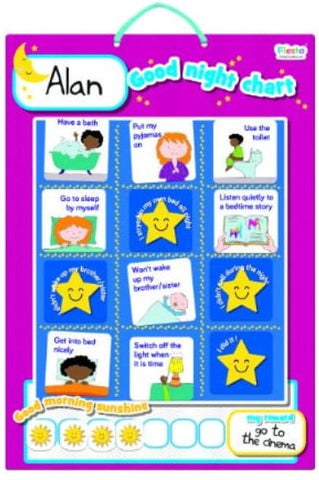 Good Night Chart-Additional Need,Autism,Calmer Classrooms,Calming & Anxiety,Dyspraxia,Early Years Books & Posters,Early Years Maths,Fiesta Crafts,Helps With,Life Skills,Maths,Neuro Diversity,Primary Maths,PSHE,Sleep Issues,Social Emotional Learning,Social Stories & Games & Social Skills,Transitions and Routines-Learning SPACE