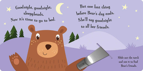 Goodnight Bear - Magic Torch Book-Calmer Classrooms,Calming & Anxiety,Early Years Books & Posters,Helps With,Life Skills,Sleep Issues,Transitions and Routines-Learning SPACE