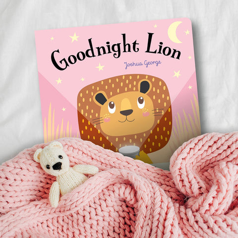 Goodnight Lion - Magic Torch Book-AllSensory,Baby Books & Posters,Calmer Classrooms,Calming & Anxiety,Core Range,Early Years Books & Posters,Helps With,Sensory Seeking,Sleep Issues,Tactile Toys & Books,Transitions and Routines-Learning SPACE