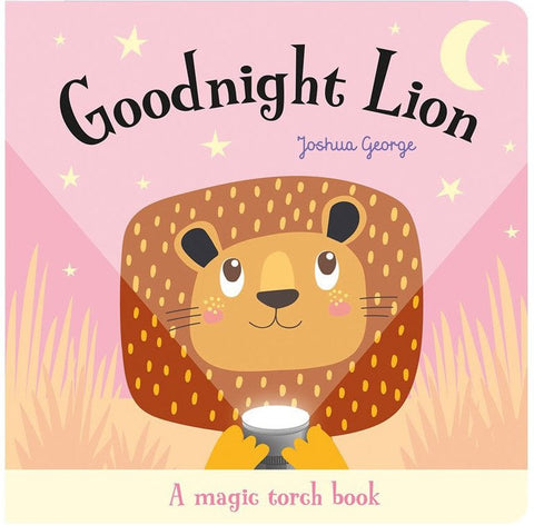 Goodnight Lion - Magic Torch Book-AllSensory,Baby Books & Posters,Calmer Classrooms,Calming & Anxiety,Core Range,Early Years Books & Posters,Helps With,Sensory Seeking,Sleep Issues,Tactile Toys & Books,Transitions and Routines-Learning SPACE