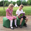 Grass Cubes Bean Bags-Bean Bags, Bean Bags & Cushions, Eden Learning Spaces, Nature Learning Environment, Nature Sensory Room, Sensory Garden, Stock, Wellbeing Furniture-Learning SPACE