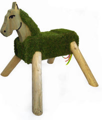 Grass Seating - Pony (Standing)-Additional Need,Children's Wooden Seating,Forest School & Outdoor Garden Equipment,Gross Motor and Balance Skills,Helps With,Nature Learning Environment,Outdoor Furniture,Outdoor Seating,Playground Equipment,Seating,Sensory Garden,Stock-Learning SPACE