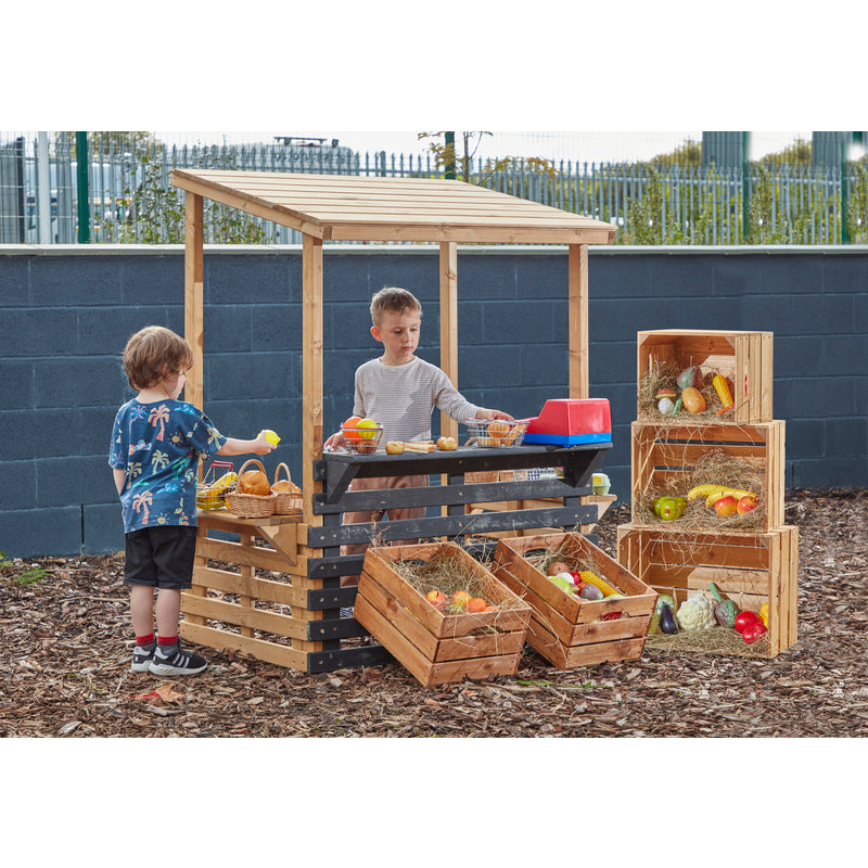 Grays Multi Height Shelter-Cosy Direct,Cosy Outdoor,Kitchens & Shops & School,Outdoor Furniture,Outdoor Play,Role Play-Learning SPACE