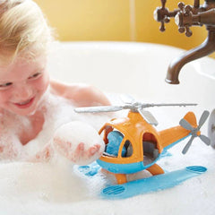 Green Toys Orange Seacopter - Eco-Friendly Bath Toy-Baby & Toddler Gifts,Baby Bath. Water & Sand Toys,Bigjigs Toys,Eco Friendly,Green Toys,Sand & Water,Water & Sand Toys-Learning SPACE