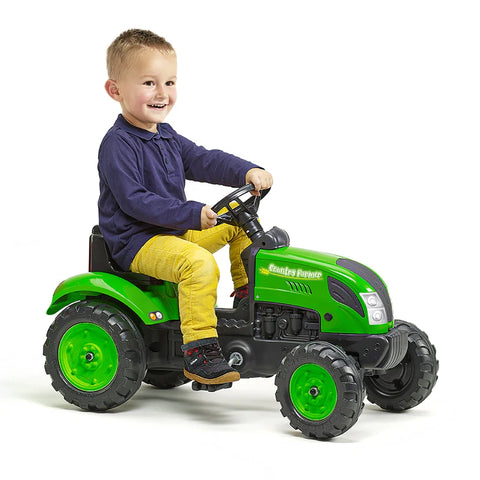 Green Tractor With Trailer (UK Mainland Only)-Dropship,TP Toys-Learning SPACE