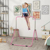 Adjustable Kids Gymnastics Bar – Foldable & Fun Training Bar-Exercise, Gross Motor and Balance Skills--Learning SPACE