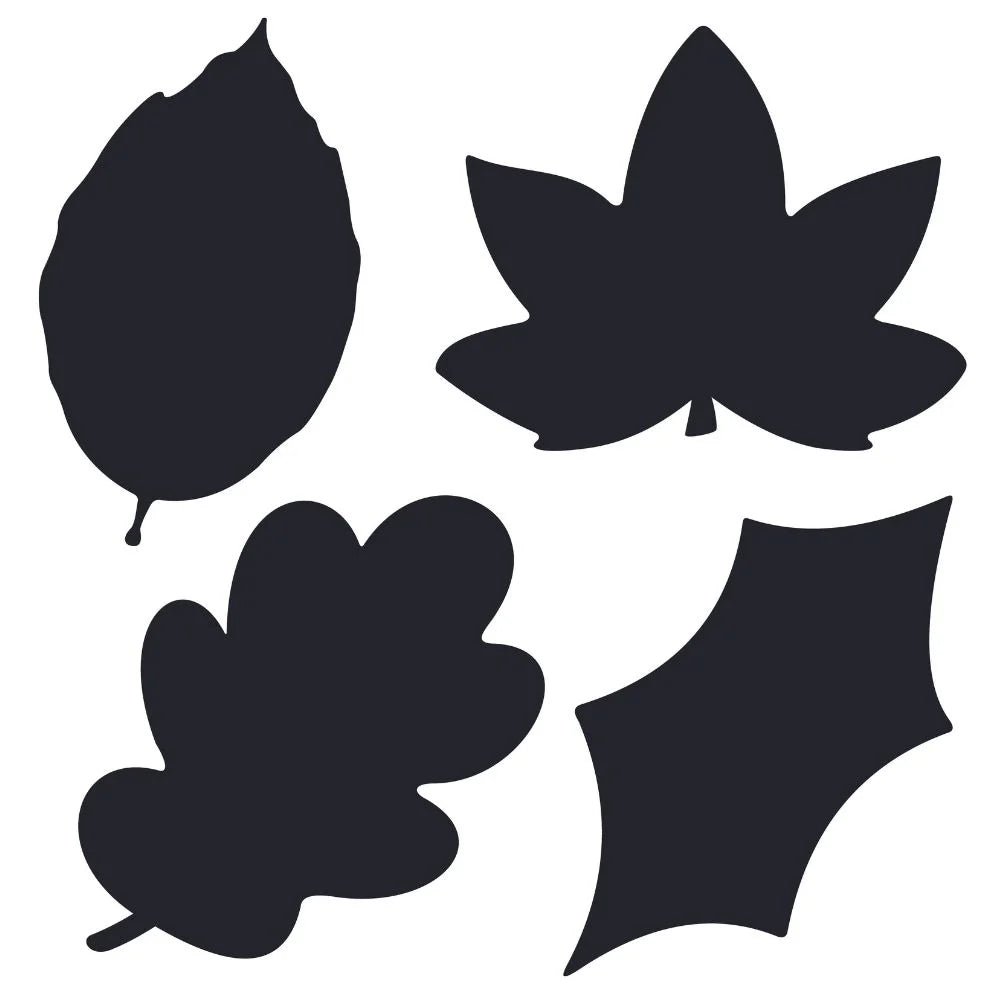 Handheld Chalkboards - Leaves Set of 4-Classroom Resources,Educational Classroom Materials,Educational Play,EDUK8,Indoor,Nature,Outdoor Classroom,Outdoor Play,Outdoor Toys & Games,World & Nature-Learning SPACE