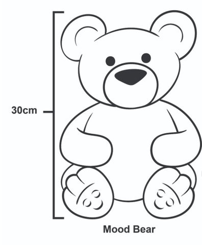 Happy Bear - Mood Bear-Additional Need, Comfort Toys, Eco Friendly, Emotions & Self Esteem, Helps With, Mood Bear, PSHE, Social Emotional Learning-Learning SPACE