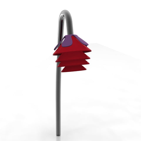 Harmony Bells - Sensory Garden Musical Instruments-Dropship,Matrix Group,Music,Outdoor Musical Instruments,Playground Equipment,Primary Music,Sensory Garden-C5 Red Bell-Ground-PPHB-Ground-C5 Red-Learning SPACE