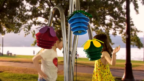 Harmony Bells - Sensory Garden Musical Instruments-Dropship,Matrix Group,Music,Outdoor Musical Instruments,Playground Equipment,Primary Music,Sensory Garden-Learning SPACE