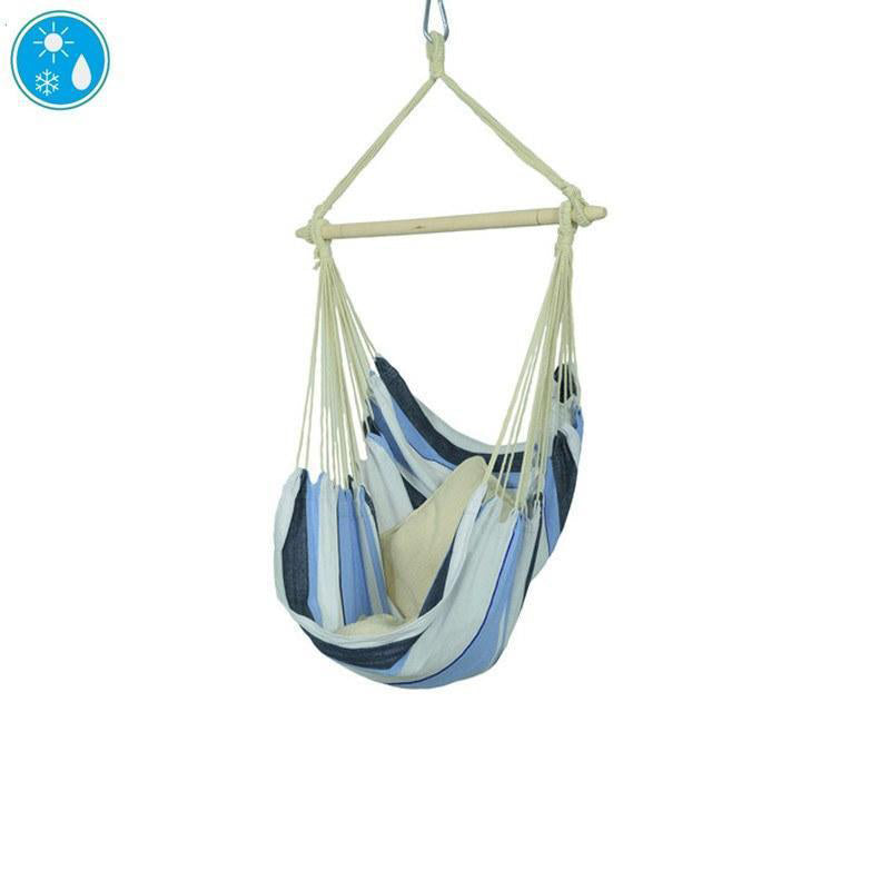 Havanna Marine Hammock Chair-Hammock Chair-Amazonas,Blue,Cotton,Dropship,EllTex,Hammock chair,Hanging Chair,Indoor,Single,Weatherproof-Learning SPACE