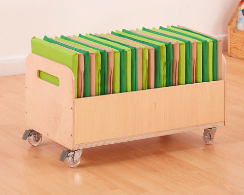 Healswood Flexspace Mobile Trolley And Cushions-Cosy Direct,Storage,Trolleys,Wellbeing Furniture-Learning SPACE