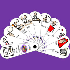 Help in the Classroom Fan-Back To School, Calmer Classrooms, communication, Communication Games & Aids, Fans & Visual Prompts, Helps With, Life Skills, Neuro Diversity, Planning And Daily Structure, Play Doctors, Primary Literacy, PSHE, Schedules & Routines, Seasons, Social Stories & Games & Social Skills, Stock-Learning SPACE