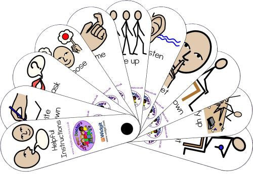 Helpful Instructions Fan-Back To School,Calmer Classrooms,Calming & Anxiety,communication,Fans & Visual Prompts,Life Skills,Play Doctors,Primary Literacy,PSHE,Seasons,Social Stories & Games & Social Skills,Transitions and Routines-Learning SPACE