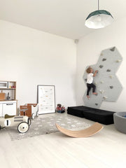 Hexagonal Indoor Climbing Wall-Additional Need, Gross Motor and Balance Skills, Helps With, Sensory Climbing Equipment, Strength & Co-Ordination-Learning SPACE