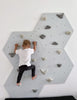 Hexagonal Indoor Climbing Wall-Additional Need, Gross Motor and Balance Skills, Helps With, Sensory Climbing Equipment, Strength & Co-Ordination--Learning SPACE