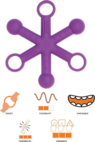 Hexichew Sensory Chew & Fidget-ADD/ADHD,Autism,Calming & Anxiety,Chewing,Fidget,Oral Motor & Chewing Skills,Sensory Processing Disorder,Toys for Anxiety-Learning SPACE