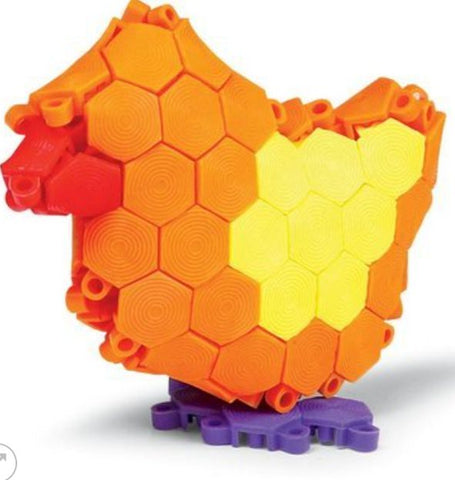 Hexiflex 1250 Pieces-Engineering & Construction,Fine Motor Skills,Playlearn,S.T.E.M,Shape & Space & Measure-Learning SPACE