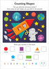 Home Learning Book - Colour, Shapes and Sizes-Counting Numbers & Colour,Early Years Books & Posters,Early Years Maths,Galt,Maths,Maths Worksheets & Test Papers,Primary Maths,Shape & Space & Measure,Stock-Learning SPACE