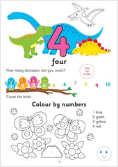 Home Learning Book - Counting-Counting Numbers & Colour,Early Years Books & Posters,Early Years Maths,Galt,Maths,Maths Worksheets & Test Papers,Primary Maths,Stock-Learning SPACE