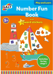 Home Learning Book - Number Fun-Addition & Subtraction, Counting Numbers & Colour, Dyscalculia, Early Years Books & Posters, Early Years Maths, Galt, Maths, Maths Worksheets & Test Papers, Neuro Diversity, Primary Maths, Stock-Learning SPACE