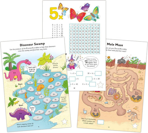 Home Learning Book - Times Tables-Early Years Maths,Galt,Maths,Maths Worksheets & Test Papers,Multiplication & Division,Primary Maths,Stock-Learning SPACE
