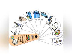 Home School Transition Fan-Hand Fans-Back To School, Calmer Classrooms, communication, Communication Games & Aids, Fans & Visual Prompts, Helps With, Life Skills, Neuro Diversity, Planning And Daily Structure, Play Doctors, Primary Literacy, PSHE, Schedules & Routines, Seasons, Social Stories & Games & Social Skills, Stock-Learning SPACE