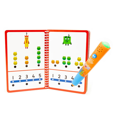 Hot Dots® Numberblocks Activity Book & Interactive Pen-Counting Numbers & Colour,Dyscalculia,Early Years Maths,Learning Resources,Maths,Maths Toys,Multiplication & Division,Primary Maths-Learning SPACE