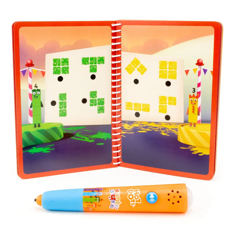 Hot Dots® Numberblocks Activity Book & Interactive Pen-Counting Numbers & Colour,Dyscalculia,Early Years Maths,Learning Resources,Maths,Maths Toys,Multiplication & Division,Primary Maths-Learning SPACE