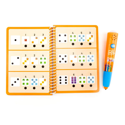 Hot Dots® Numberblocks Activity Book & Interactive Pen-Counting Numbers & Colour,Dyscalculia,Early Years Maths,Learning Resources,Maths,Maths Toys,Multiplication & Division,Primary Maths-Learning SPACE