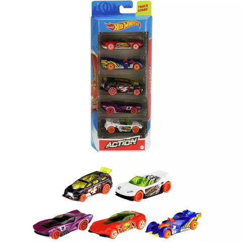 Hot Wheels 5 Car Gift Set-Cars & Transport,Early years Games & Toys,Games & Toys,Gifts For 3-5 Years Old,Hot Wheels,Imaginative Play,Primary Games & Toys,SCOTEXCEL-Learning SPACE
