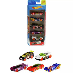 Hot Wheels 5 Car Gift Set-Cars & Transport,Early years Games & Toys,Games & Toys,Gifts For 3-5 Years Old,Hot Wheels,Imaginative Play,Primary Games & Toys,SCOTEXCEL-Learning SPACE