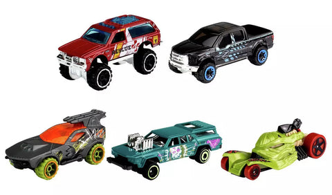Hot Wheels 5 Car Gift Set-Cars & Transport,Early years Games & Toys,Games & Toys,Gifts For 3-5 Years Old,Hot Wheels,Imaginative Play,Primary Games & Toys,SCOTEXCEL-Learning SPACE