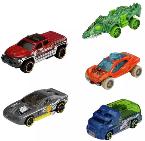 Hot Wheels 5 Car Gift Set-Cars & Transport,Early years Games & Toys,Games & Toys,Gifts For 3-5 Years Old,Hot Wheels,Imaginative Play,Primary Games & Toys,SCOTEXCEL-Learning SPACE