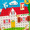 House Lace-A-Shape-Bigjigs Toys,Early years Games & Toys,Fine Motor Skills,Games & Toys,Lacing,SCOTEXCEL-Learning SPACE