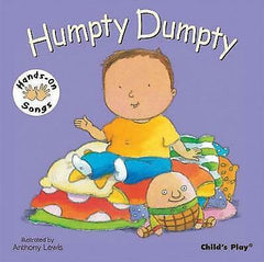 Humpty Dumpty Signing (Board Book)-Additional Need,Baby Books & Posters,Childs Play,Deaf & Hard of Hearing,Early Years Books & Posters,Primary Books & Posters,Specialised Books,Stock,Tactile Toys & Books-Learning SPACE