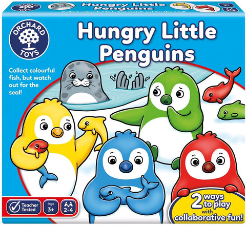 Hungry Little Penguins Board Game – A Fishy Race Against the Seal!-Early years Games & Toys,Games & Toys,Gifts For 3-5 Years Old,Orchard Toys,Primary Games & Toys,Table Top & Family Games-Learning SPACE