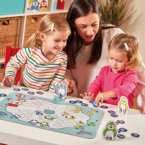 Hungry Little Penguins Board Game – A Fishy Race Against the Seal!-Early years Games & Toys,Games & Toys,Gifts For 3-5 Years Old,Orchard Toys,Primary Games & Toys,Table Top & Family Games-Learning SPACE