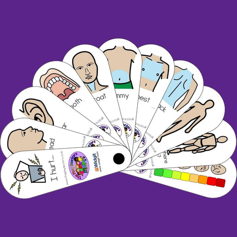 I Hurt Fan-Calmer Classrooms,Calming & Anxiety,communication,Fans & Visual Prompts,Play Doctors,Primary Literacy,PSHE,Social Stories & Games & Social Skills,Transitions and Routines-Learning SPACE